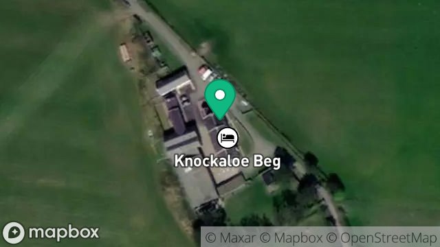 Map showing LOST HOUSE, KNOCKALOE BEG FARM, KNOCKALOE BEG LANE, RAGGATT, PEEL, ISLE OF MAN, IM5 3AQ