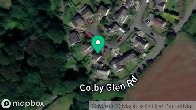 Map showing 19, BALLACHRINK, COLBY, ISLE OF MAN, IM9 4PB