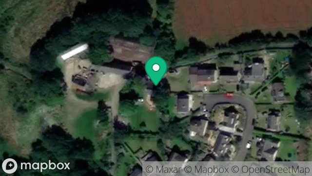 Map showing BALLACHRINK, GLEN ROAD, COLBY, ISLE OF MAN, IM9 4HW