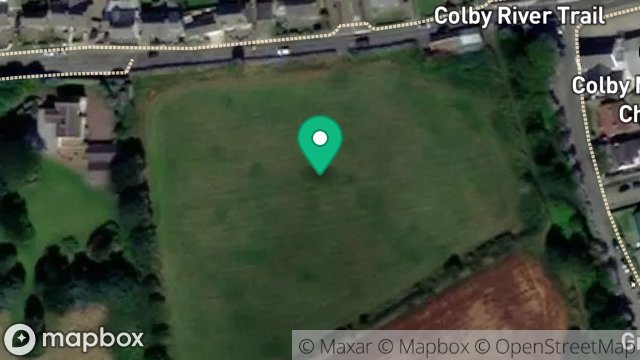 Map showing FIELD 421449 OFF, MAIN ROAD, COLBY, ISLE OF MAN, IM9 4NS