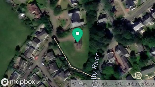 Map showing THIE NY DROGHAD, BALLASTROOAN, COLBY, ISLE OF MAN, IM9 4NR