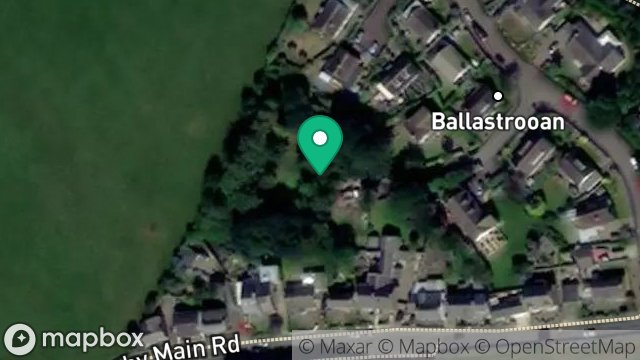 Map showing LAND TO REAR OF THE COLBY PUMP, MAIN ROAD, COLBY, ISLE OF MAN, IM9 4NR