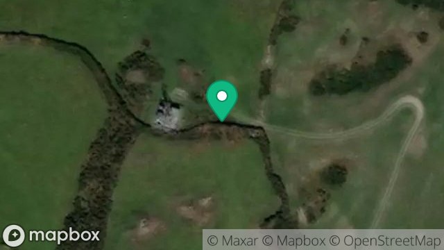 Map showing U H F RELAY STATION, RABY FARM, MAIN ROAD, GLEN MAYE, ISLE OF MAN, IM5 3AU