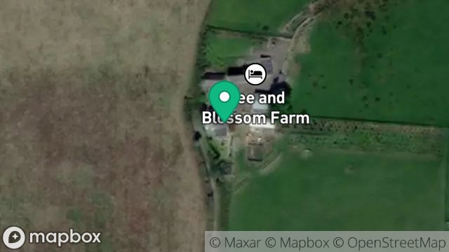 Map showing BEE & BLOSSOM FARM, UPPER SCARD, BALLAKILLOWEY ROAD, COLBY, ISLE OF MAN, IM9 4BP