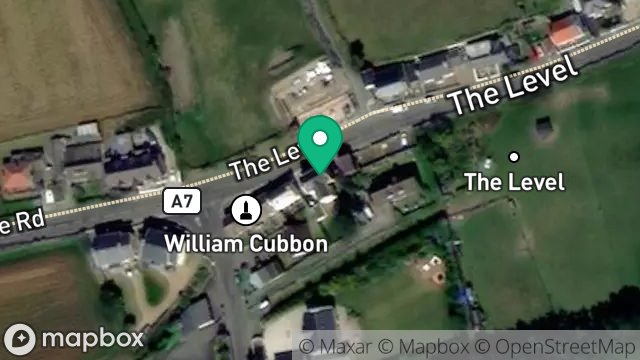 Map showing HOMEFIELD, THE LEVEL, COLBY, ISLE OF MAN, IM9 4AL