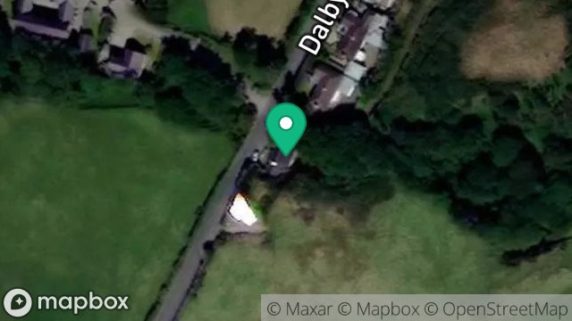 Map showing BRIDGE HOUSE, DALBY, ISLE OF MAN, IM5 3BP