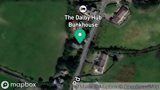 Map showing BALLAHUTCHIN BEG, DALBY, ISLE OF MAN, IM5 3BR