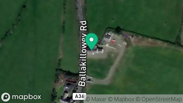 Map showing WALTON COTTAGE, BALLAKILLOWEY ROAD, COLBY, ISLE OF MAN, IM9 4BN