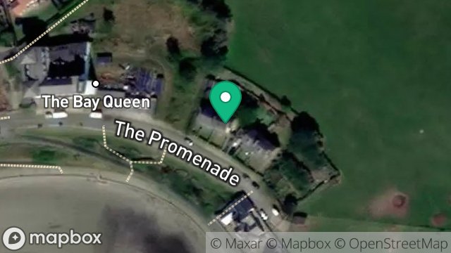 Map showing BORRANE, THE PROMENADE, PORT ST. MARY, ISLE OF MAN, IM9 5DG