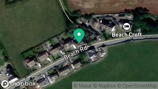 Map showing BROOKSIDE, BEACH ROAD, PORT ST. MARY, ISLE OF MAN, IM9 5NG