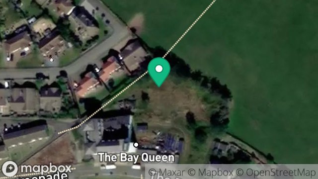 Map showing BAYQUEEN TOWNHOUSE 1, THE PROMENADE, PORT ST MARY, ISLE OF MAN, IM9 5AA