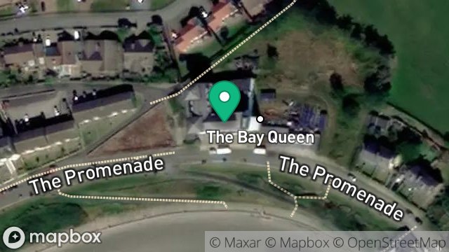 Map showing BAYQUEEN HOTEL, THE PROMENADE, PORT ST MARY, ISLE OF MAN, IM9 5NJ