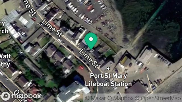 Map showing 20, LIME STREET, PORT ST. MARY, ISLE OF MAN, IM9 5EF