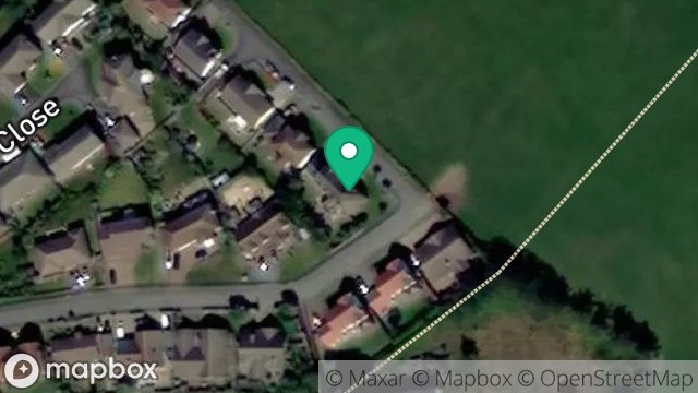 Map showing 16, RHENWYLLAN CLOSE, PORT ST. MARY, ISLE OF MAN, IM9 5NJ
