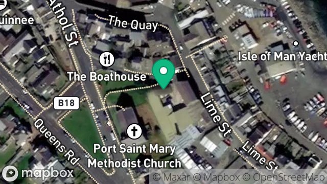 Map showing STORE, LOCH ROAD, PORT ST MARY, ISLE OF MAN, IM9 5EB