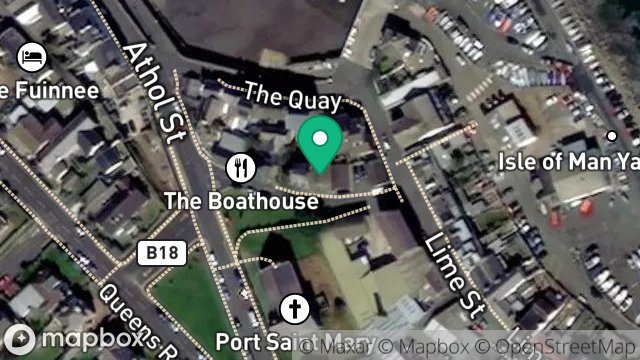 Map showing THE LOOKOUT, 2, LOCH ROAD, PORT ST. MARY, ISLE OF MAN, IM9 5EB