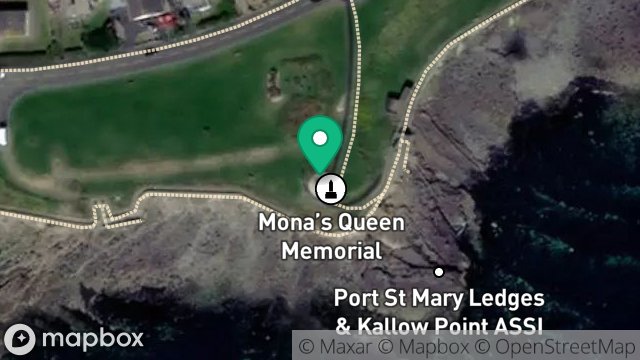 Map showing PORT ST MARY LEDGES, CLIFTON ROAD, PORT ST MARY, ISLE OF MAN, IM9 5EL
