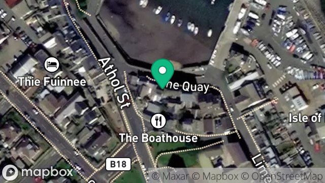 Map showing QUADRANT HOUSE, THE QUAY, PORT ST. MARY, ISLE OF MAN, IM9 5EA