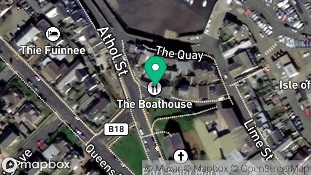 Map showing HARBOUR LIGHTS CAFE AND RESTAURANT, LOCH ROAD, PORT ST MARY, ISLE OF MAN, IM9 5EB