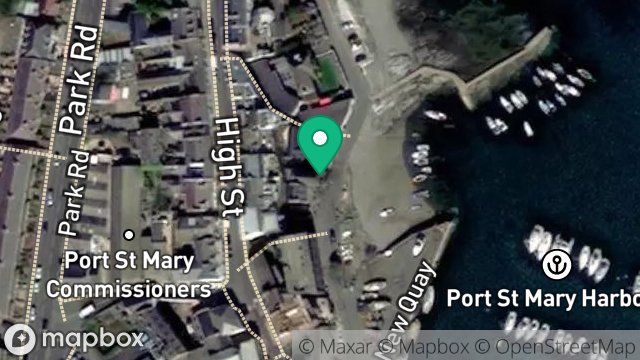 Map showing THE OIL SAIL LOFT, SHORE ROAD UNDERWAY, PORT ST. MARY, ISLE OF MAN, IM9 5DX