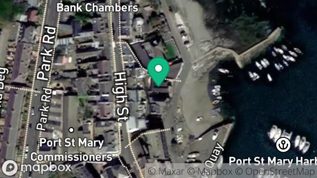 Map showing SALT WOOD, SHORE ROAD UNDERWAY, PORT ST. MARY, ISLE OF MAN, IM9 5DX