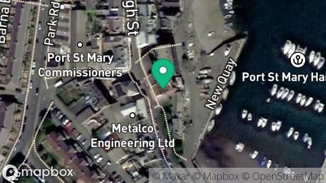 Map showing BEN VARREY, ATHOL STREET, PORT ST. MARY, ISLE OF MAN, IM9 5DT