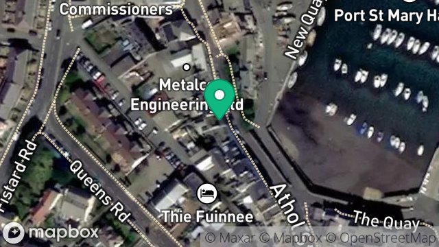 Map showing ARNSIDE, ATHOL STREET, PORT ST. MARY, ISLE OF MAN, IM9 5DS
