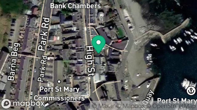 Map showing ST. MARYS HOUSE, 10, HIGH STREET, PORT ST. MARY, ISLE OF MAN, IM9 5DR