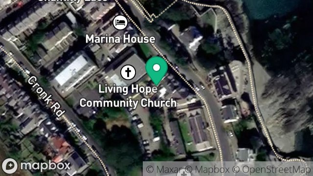 Map showing NEW HOUSE, WAVECREST, BAY VIEW ROAD, PORT ST MARY, ISLE OF MAN, IM9 5AQ