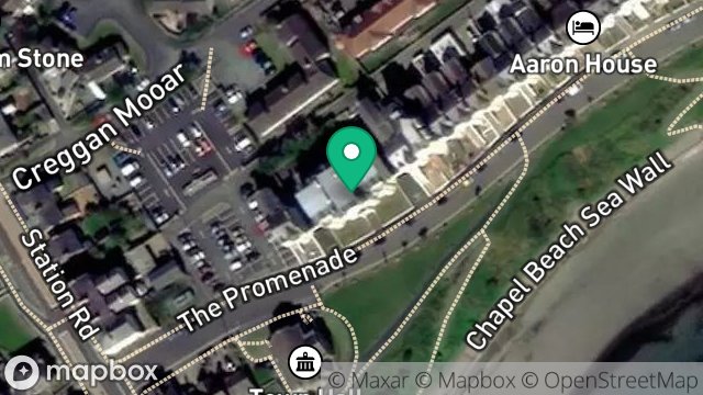 Map showing ST MARYS BAY APARTMENTS, THE PROMENADE, PORT ST MARY, ISLE OF MAN, IM9 5DB