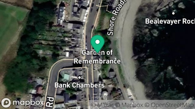 Map showing BOOLAVUR, HIGH STREET, PORT ST MARY, ISLE OF MAN, IM9 5DW