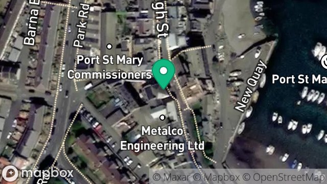 Map showing SHOP, 1, ATHOL STREET, PORT ST MARY, ISLE OF MAN, IM9 5DS