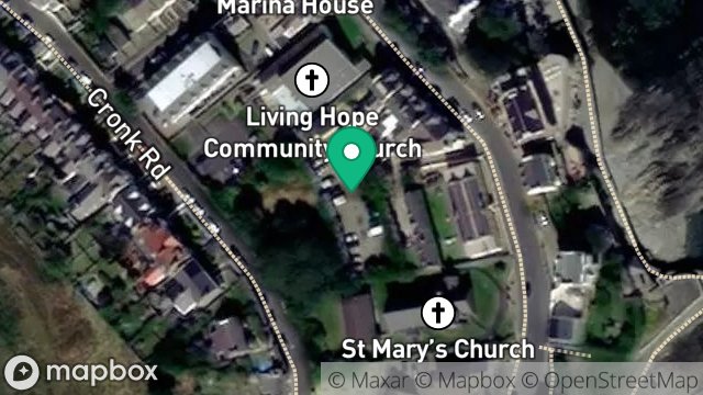 Map showing CHAPEL GATE CAR PARK, BAY VIEW ROAD, PORT ST MARY, ISLE OF MAN, IM9 5AH