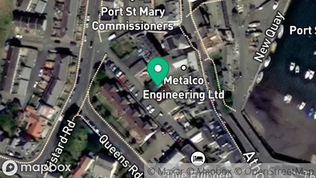Map showing JOE GAWNES, ATHOL LANE, PORT ST MARY, ISLE OF MAN, IM9 5HA