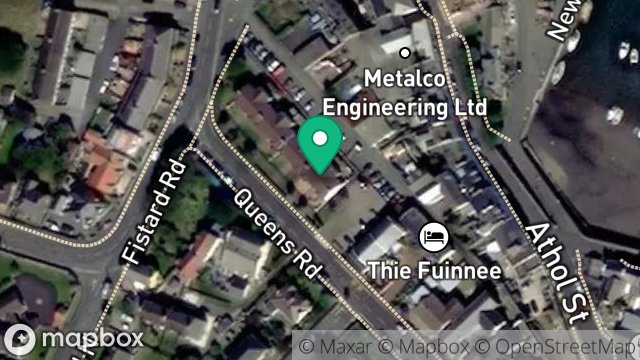Map showing 7, THE PADDOCKS, QUEENS ROAD, PORT ST. MARY, ISLE OF MAN, IM9 5HA