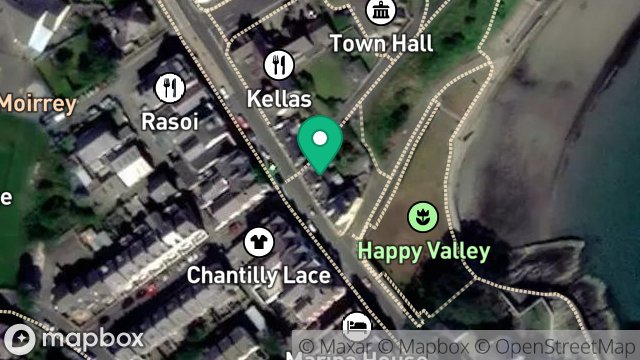 Map showing MONA COTTAGE, BAY VIEW ROAD, PORT ST. MARY, ISLE OF MAN, IM9 5AE