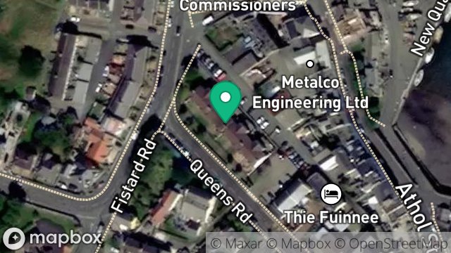 Map showing 4, THE PADDOCKS, QUEENS ROAD, PORT ST. MARY, ISLE OF MAN, IM9 5HA