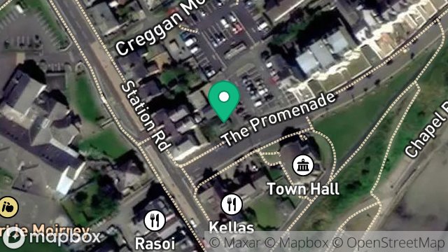 Map showing 3, THE PROMENADE, PORT ST. MARY, ISLE OF MAN, IM9 5DA