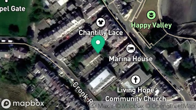 Map showing 3, GELLINGS AVENUE, PORT ST. MARY, ISLE OF MAN, IM9 5BG