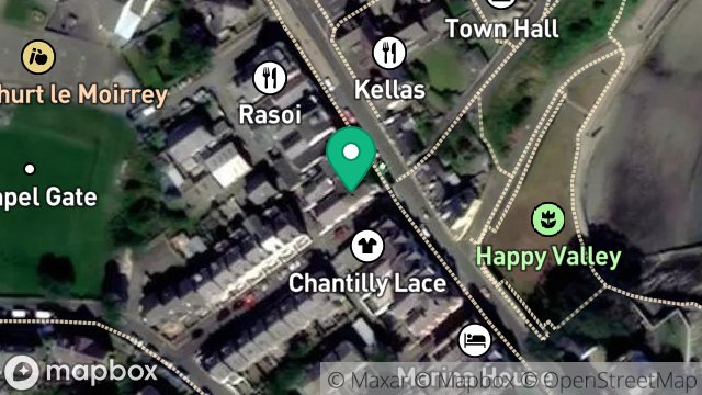Map showing FLAT 3, WAVERLEY HOUSE, BAY VIEW ROAD, PORT ST. MARY, ISLE OF MAN, IM9 5AE