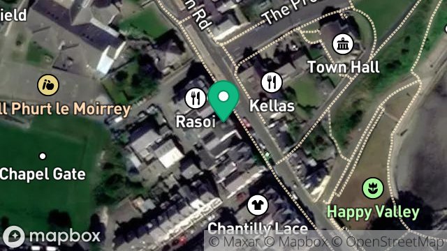 Map showing PORTS OF CALL, BAY VIEW ROAD, PORT ST MARY, ISLE OF MAN, IM9 5AE