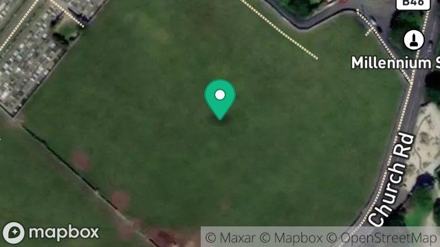 Map showing FIELD 414214, CHURCH ROAD, PORT ST MARY, ISLE OF MAN, IM9 5NQ