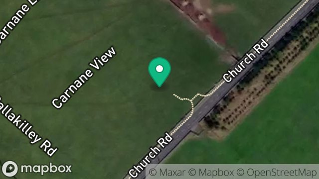 Map showing 6, BALLAKILLEY LANE, BALLAKILLEY, PORT ST. MARY, ISLE OF MAN, IM9 5NP