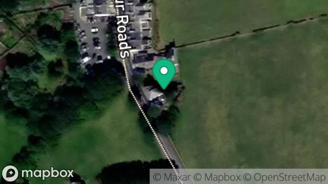 Map showing FIELDBY HOUSE, FOUR ROADS, PORT ST. MARY, ISLE OF MAN, IM9 5LQ