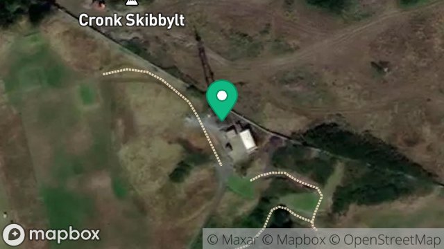 Map showing TV MAST, TRACK FROM FISTARD ROAD TO TV MAST, FISTARD, PORT ST MARY, ISLE OF MAN, IM9 5AY
