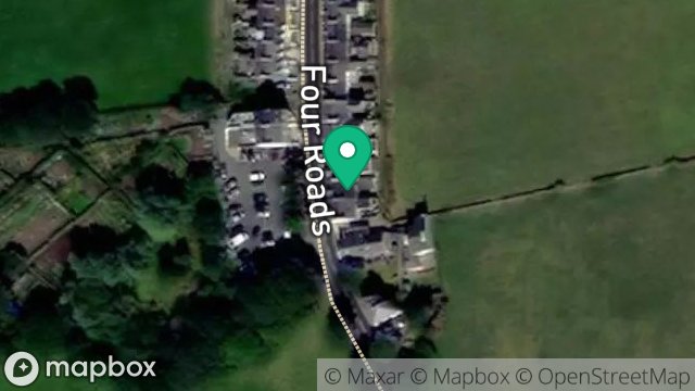 Map showing WEST VIEW, FOUR ROADS, PORT ST. MARY, ISLE OF MAN, IM9 5LQ