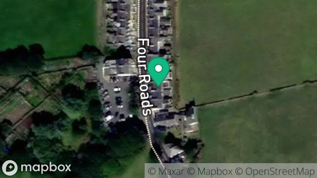 Map showing WILLOW VIEW, FOUR ROADS, PORT ST. MARY, ISLE OF MAN, IM9 5LQ