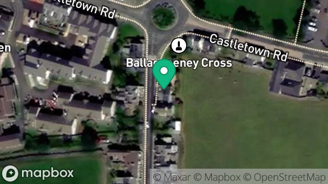 Map showing TREGATH, FOUR ROADS, PORT ST. MARY, ISLE OF MAN, IM9 5LL