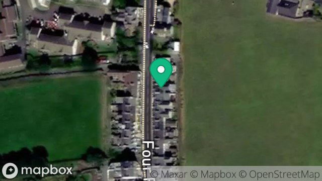 Map showing MELROSE, FOUR ROADS, PORT ST. MARY, ISLE OF MAN, IM9 5LQ