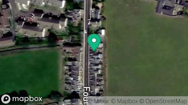 Map showing BANKFIELD, FOUR ROADS, PORT ST. MARY, ISLE OF MAN, IM9 5LQ